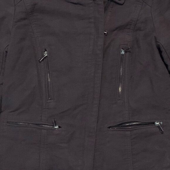 💥Host Pick!💥 Joie Seabrooke Steel Grey Soft Brushed Quilted Moto Jacket - Picture 13 of 16